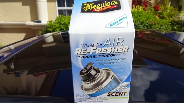 Meguiar's Air Re-Fresher Odor Eliminator Review an...