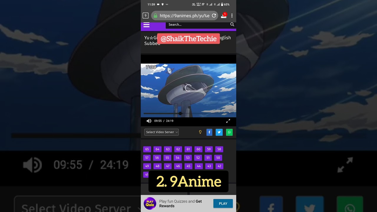 3 Free Anime Streaming Websites 