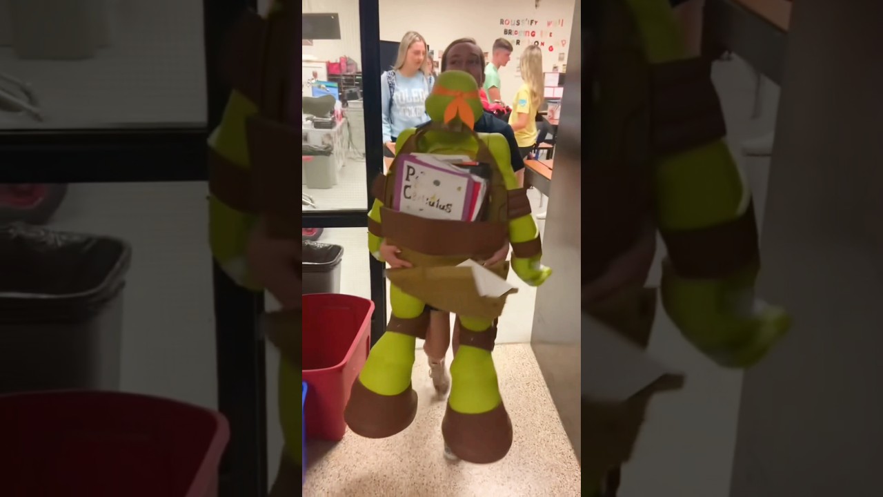 The teacher asked her students to bring their favorite bags to school