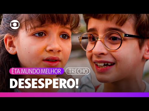 Aladin salva Anabela e ela se assusta ao não ouvir nada! | Êta Mundo Melhor | TV Globo