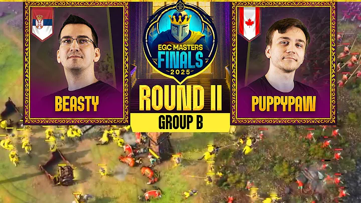 EGC MASTERS FINALS 2025 - Beasty vs. Puppypaw - GROUP STAGE - ROUND 2