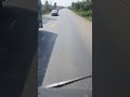 Driver is Driving from Phnom Penh to Kampong Soam Seaport