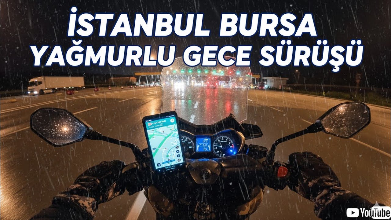 Yamaha X-MAX 250 cc Yağmurlu Gece Uzun Yol Tecrübesi