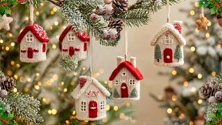 Economical Christmas Decoration Ideas From Old Sweater & Plastic Bottle | Christmas Craft idea 153🎄
