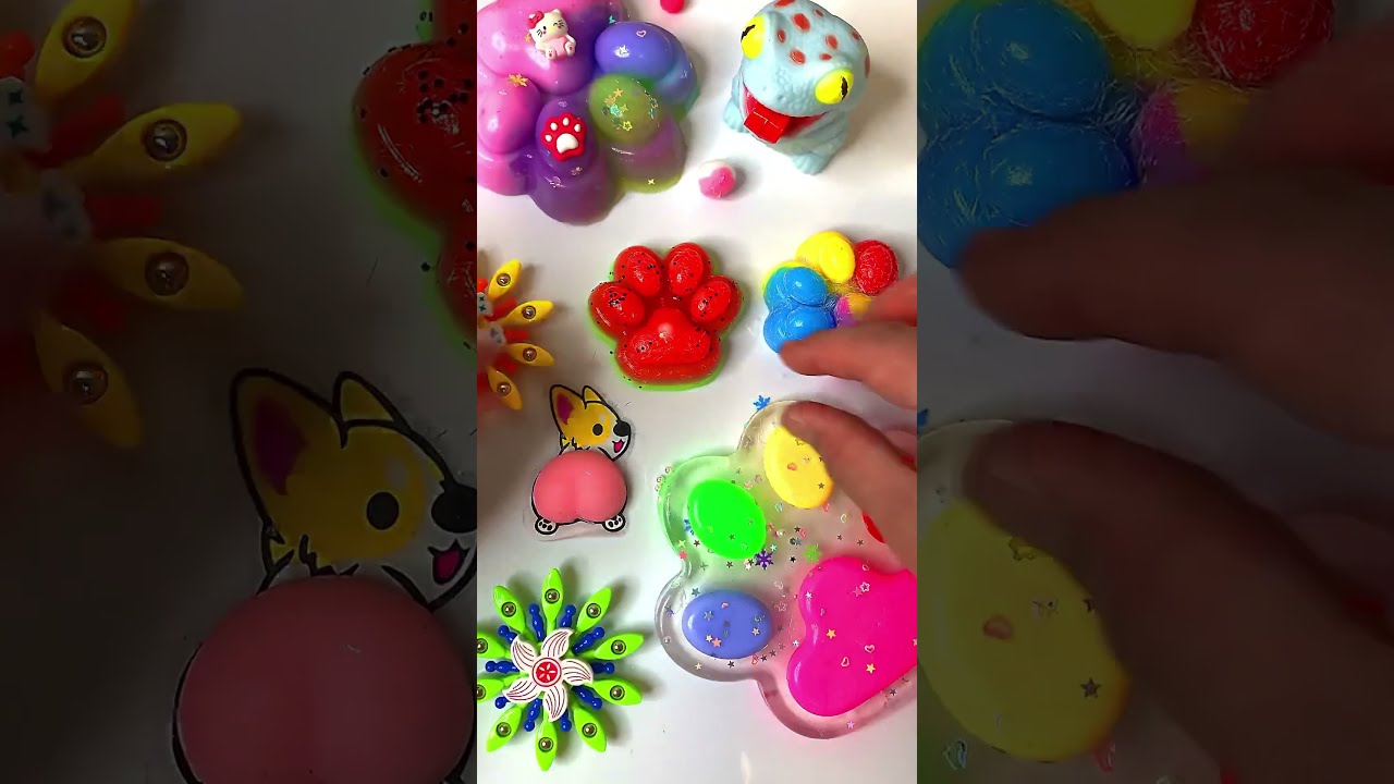 Wrap The Paw Taba Squishy With Fur Decompression Trending Toys