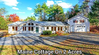 Maine Cottages On 2+ Acres | ME Real Estate | New England Cabins | Old Houses | Ranch Style Houses