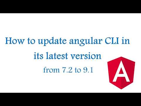 how to update angular cli global version