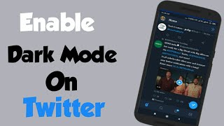 Enable Dark Mode on Twitter app screenshot 5