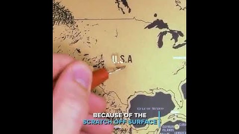 Best way to Keep Track of your Travels with Scratch Map