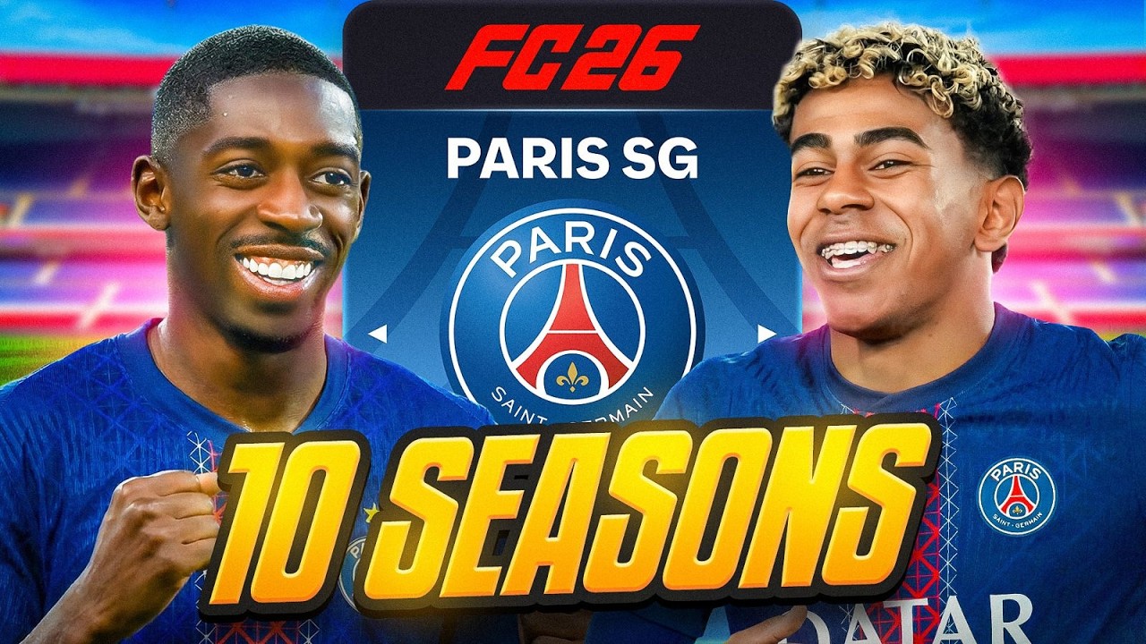 I Takeover PSG for 10 Seasons…