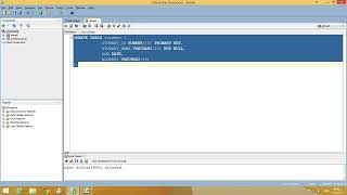Databases - SQL - 02 Lab 1 Part1 Connecting to Database - Create Tables