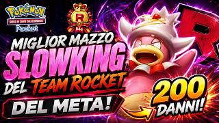 200 DANNI CON SLOWKING! 😱 Il NUOVO DECK META del Team Rocket | Pokémon TCG Pocket