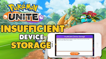 Pokémon Unite Insufficient Device Storage error