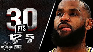 LeBron's 30 Pts, 12 Rebs, 5 Asts Not Enough vs Pacers 🤔 | Jan 19, 2022 | FreeDawkins