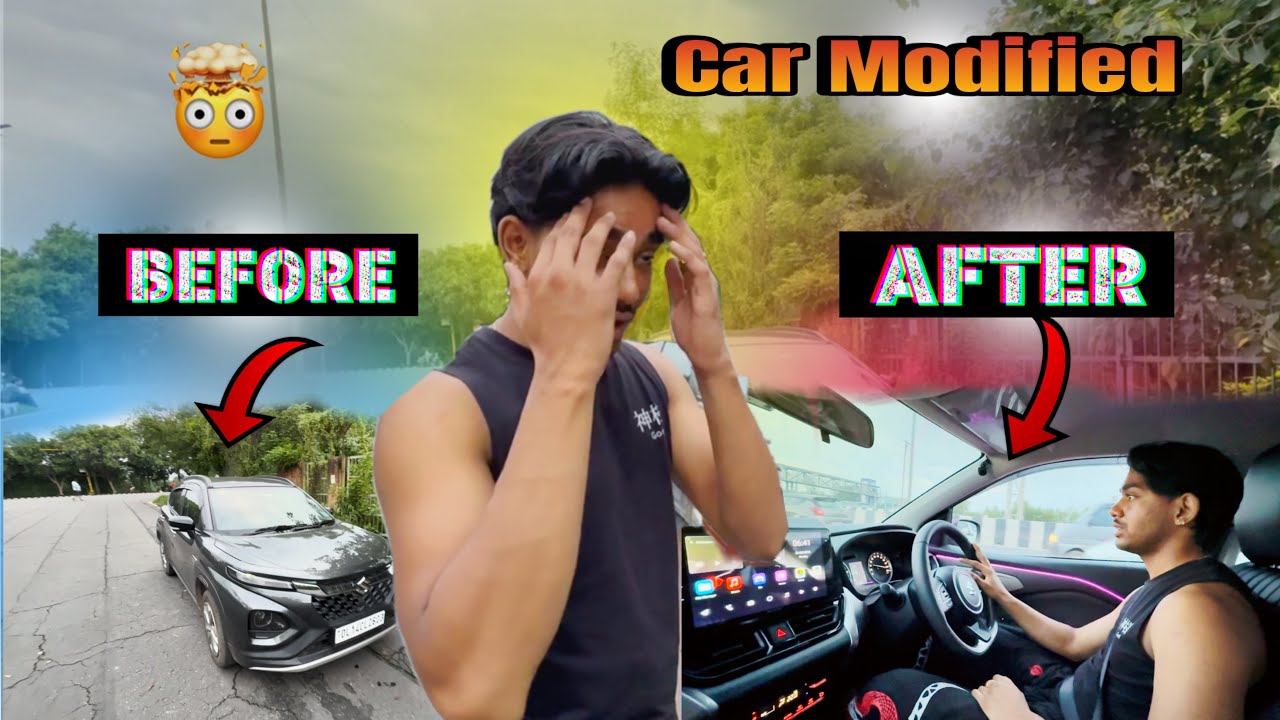 “Fronx Base Model Se Top Model 🔥 Full Modification | Budget Friendly Car Mods”#vlog 