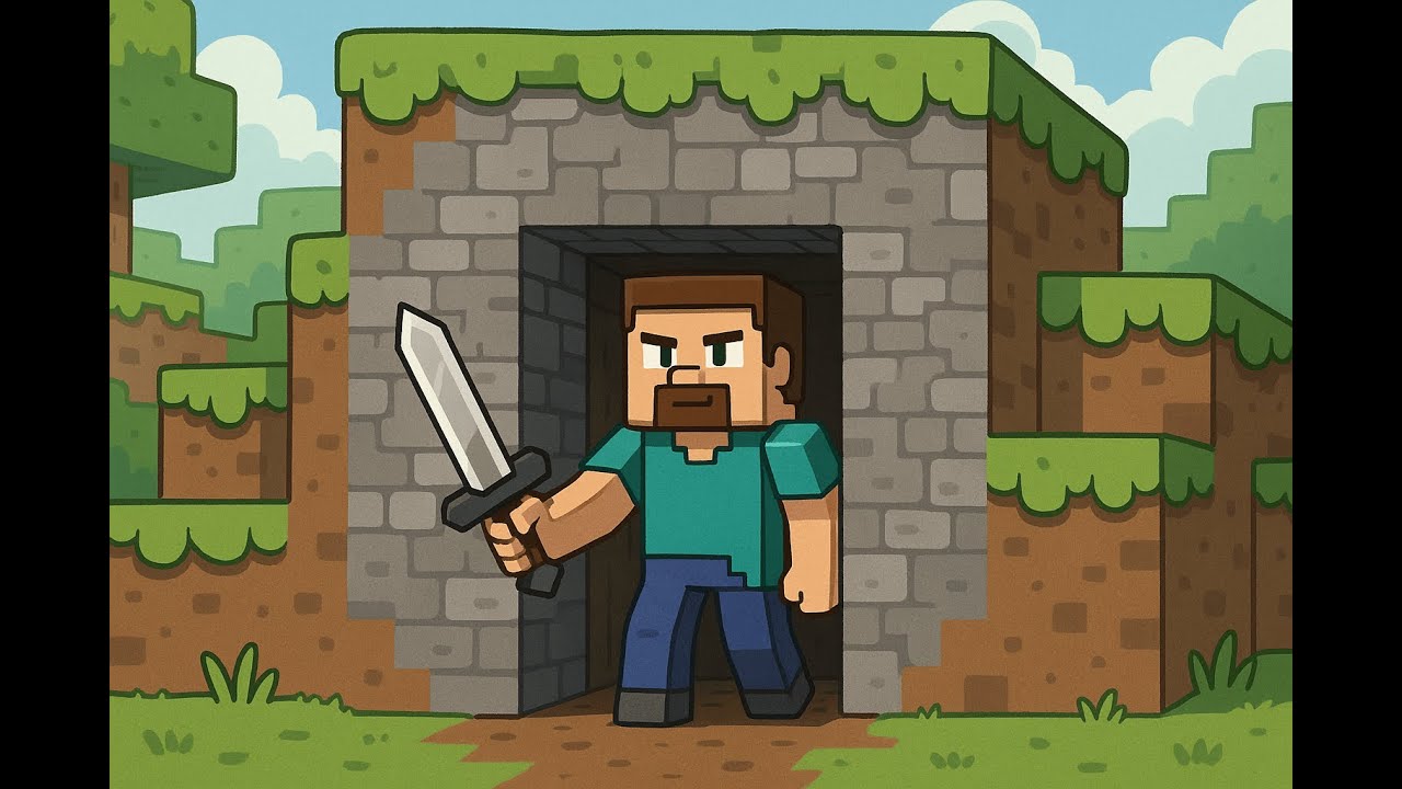 Ep 2 - Caving Chaos! - Minecraft Bedrock: Survival - YouTube