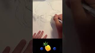 SEKTCH TIME LAPSE IDK #luckystar #67 #konataizumi