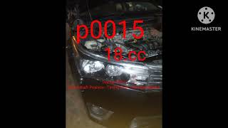 #ToyotaCorolla P0015 B Camshaft Position - Timing Over-Retarded Bank 1