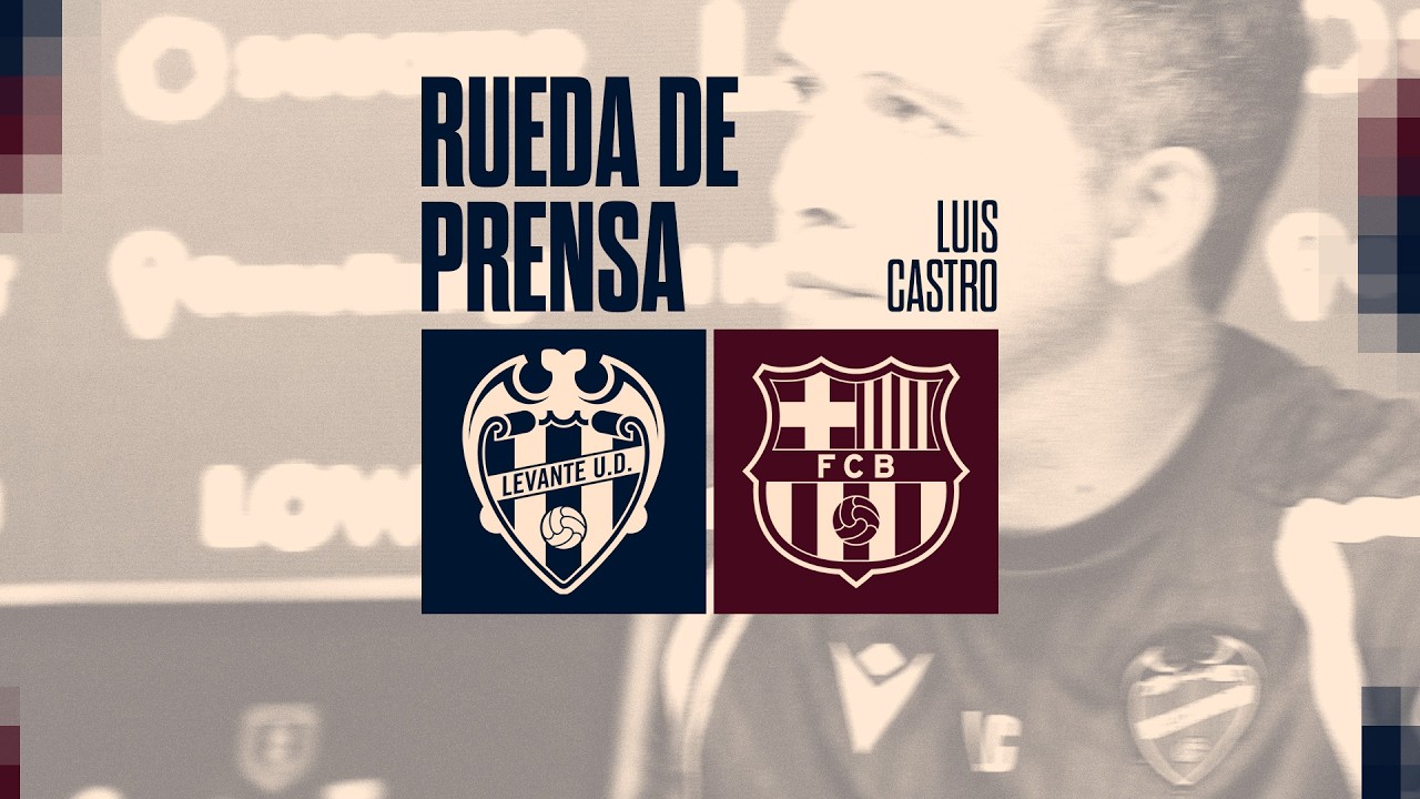 RUEDA DE PRENSA de LUIS CASTRO previa al encuentro ante el FC BARCELONA (J5)