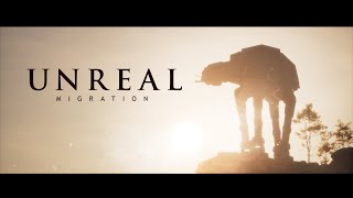 Star Wars AT-AT Walkers in Unreal Engine