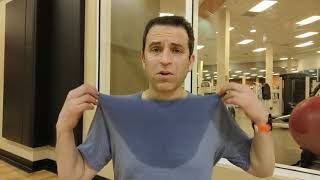 Working Out In The Mack Weldon AirKnitX Shirt And Underwear Testimonial