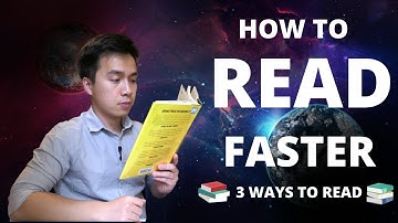 3 Ways To Read Faster That Actually Work in 2020 | Productivity Tips Video📚