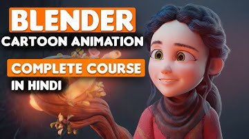 Blender cartoon animation complete course in urdu Hindi.