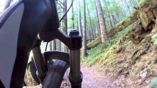 Siouxon Creek mountain bike ride - Oct 7, 2012 (part 2 of 7)