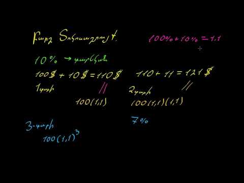 Video: Ինչպե՞ս եք հաշվարկում տոկոսադրույքի գործակիցը:
