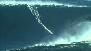 Garrett McNamara rides 90 Foot Wave With Gopro Cam (Full Video)