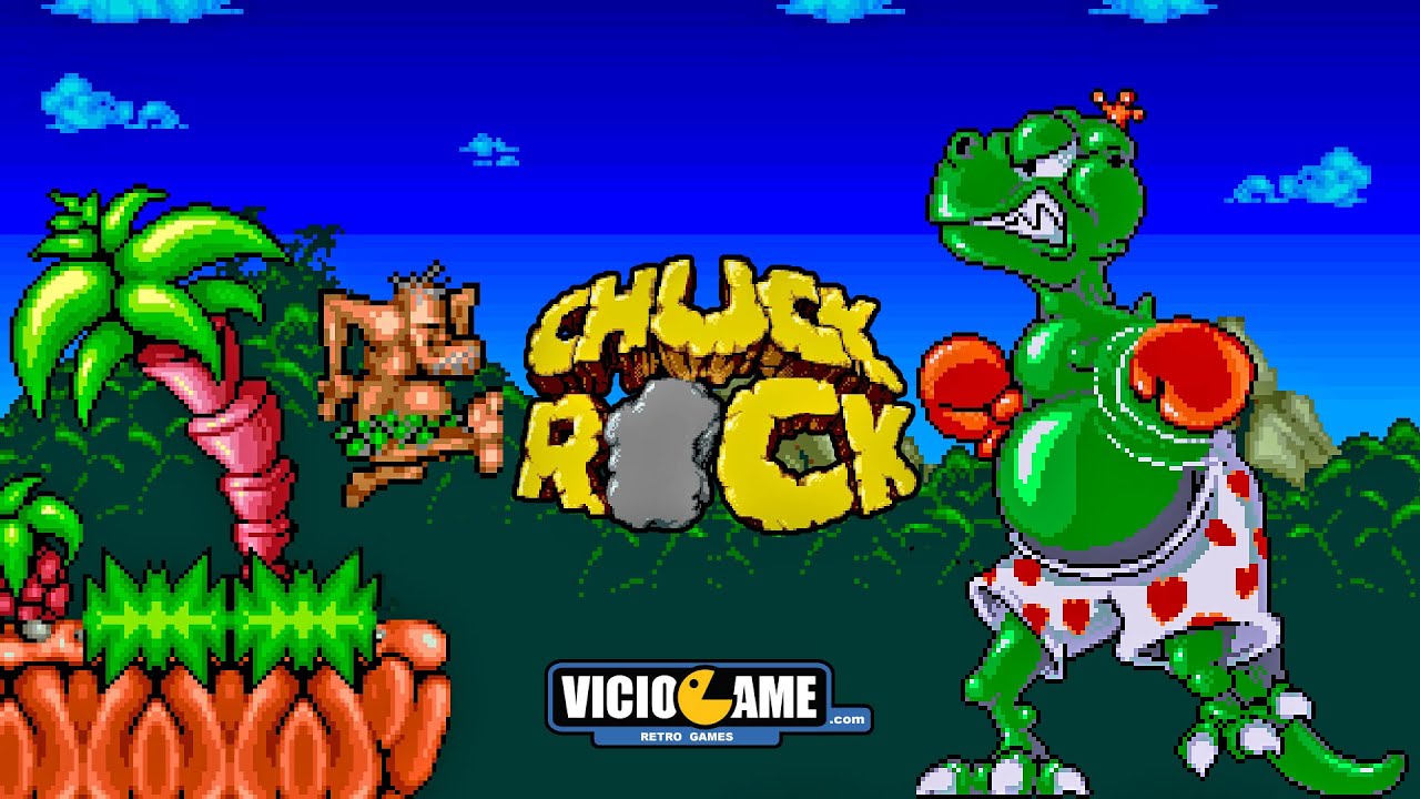 🎮 Chuck Rock (Super Nintendo) Complete Gameplay - YouTube