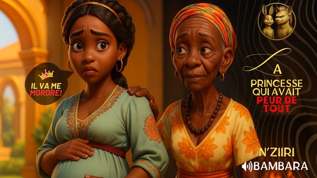 La Princesse qui avait peur de tout - conte animé en Bambara - VOSTFR_EN