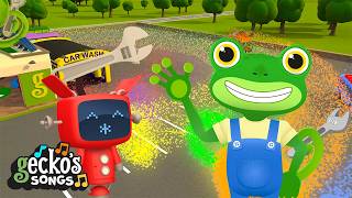 learn colours song gecko s garage cartoons kids toddler