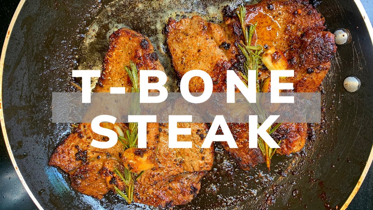 How To: Easy T-Bone Steak Tutorial For Beginners ||THEBEAUTYJENERAL