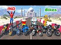 gta 5 taj mahal jump challenge Indian bikes | gta 5 steering wheel | gta 5 in telugu