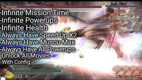 cheat patch code dynasty warriors 5 aethersx2 emulator ps2 android