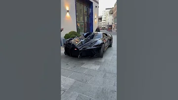 18 9 Million Dollar Bugatti La Voiture Noire Being Delivered Shorts 
