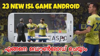 New isl football game 2023 android | New version isl football game malayalam #islfootballgame screenshot 1