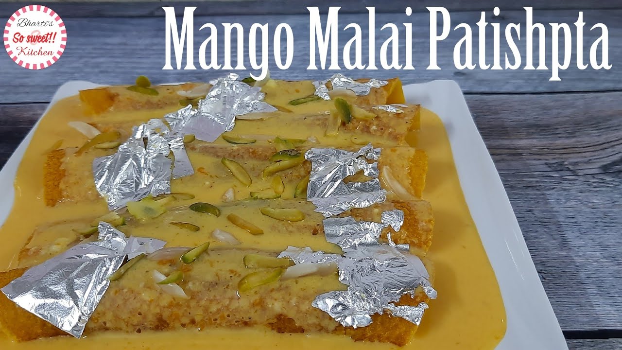 Mango Malai Patishpta | Upcoming Recipe #shorts #youtubeshorts | So Sweet Kitchen!! By Bharti Sharma