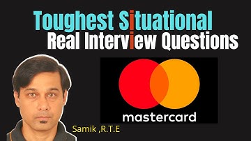 Master Card I scenario based scrum master interview questions and answers