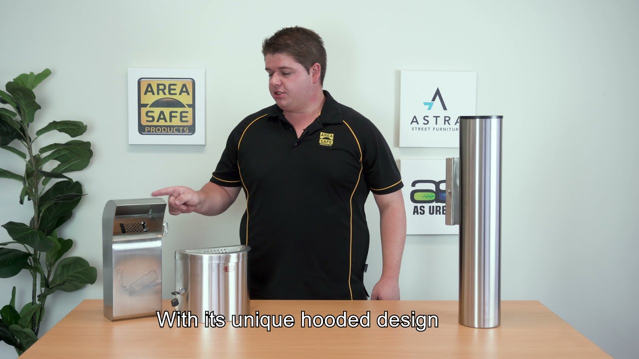 Wall Mounted Cigarette Bins – AS Urban