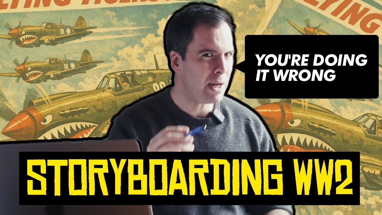 How to Storyboard in 2026: Making our WW2 Flying Tigers Movie!