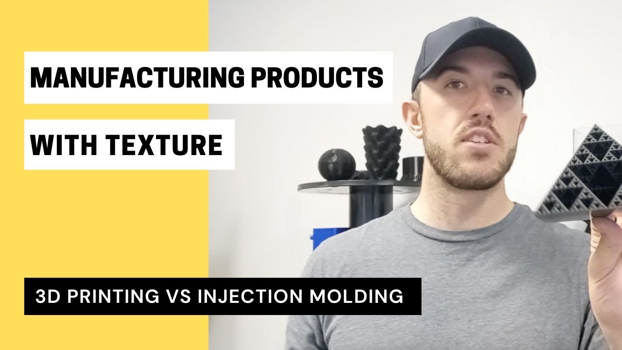 3D Printing VS Injection Molding: Manufacturing Textures - YouTube
