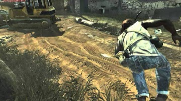 The Leading Edge... of a Knife - Amazing throwing knife kill - MW3 Game Clip
