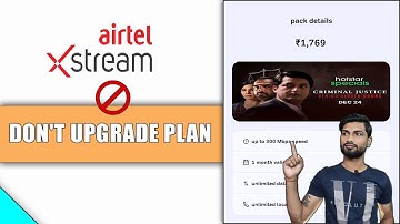 Airtel Xstream must watch before upgrade Plan | बाद में पछताओगे | #airtelxstream #techathome