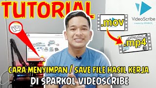 Tutorial Cara Menyimpan File di SPARKOL VIDEOSCRIBE format mp4 - Tutorial Sparkol Videoscribe