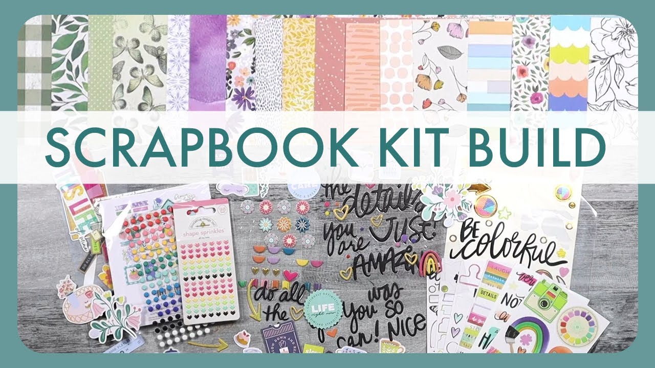 Scrapbook Kit Build, August '23 