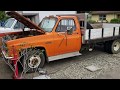 1981 chevy gmc c3500 dually flat bed dump small block 350 4 speed new worthshop truck maintenance