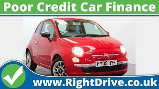 Poor Credit Car Finance - Fiat 500
