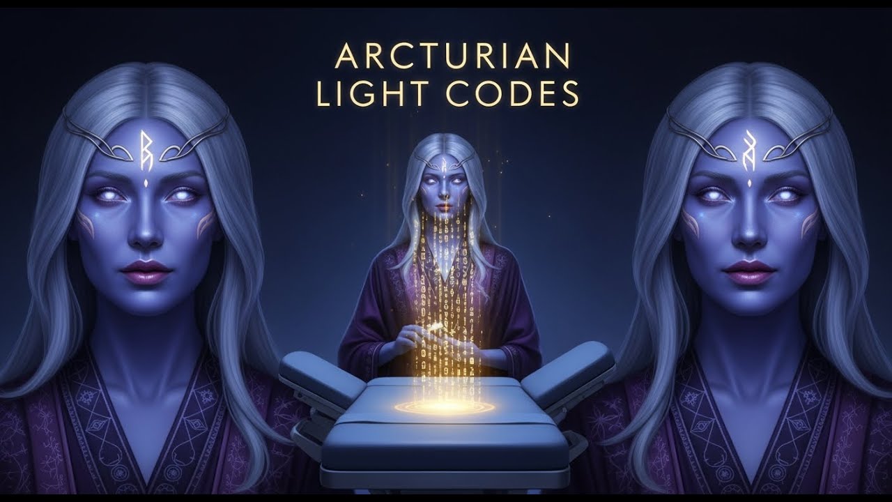 Arcturian Frequency Chamber 🌠 528Hz Light Codes for DNA Healing and ...